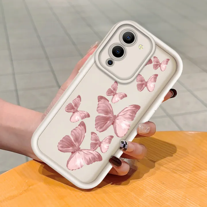 TA%20for%20Infinix%20Note%2012%20G96%20Back%20Cover%20Soft%20Square%20Ladder%20Pink%20butterfly%20%20Pattern%20Cases%20Silicone%20Camera%20Protection%20Phone%20Case%20-%20Image%202