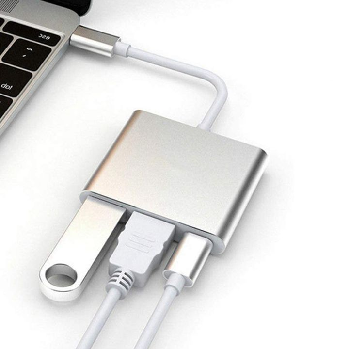 USB%20C%20to%20HDMI%20Adapter,%203%20in%201%20Multiport%20USB%20Type%20C%20to%204K%20HDMI,%20USB3.0%20and%20USB%20C%20Power%20Delivery%20Port%20Converter%20Compatible%20-%20Image%205