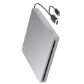 External and CD DVD Drive Player, USB 3.0 & Type-C Connections, Ultra Slim Slot-in Design for Easy Portability. 