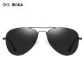 OQ BOGA 5 Colors Unisex Aviator Frame Anti UV Polarized Kids Sunglasses Children Outdoor Eye Protection Full Rim Sun Glasses. 