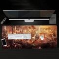 Mouse Tibia Lap Mousepads Gaming Customized Maiyaca Version Computer Anime Mouse Game Speed/Control Large Pad Mat(Not Lock Edge18X22Cm). 