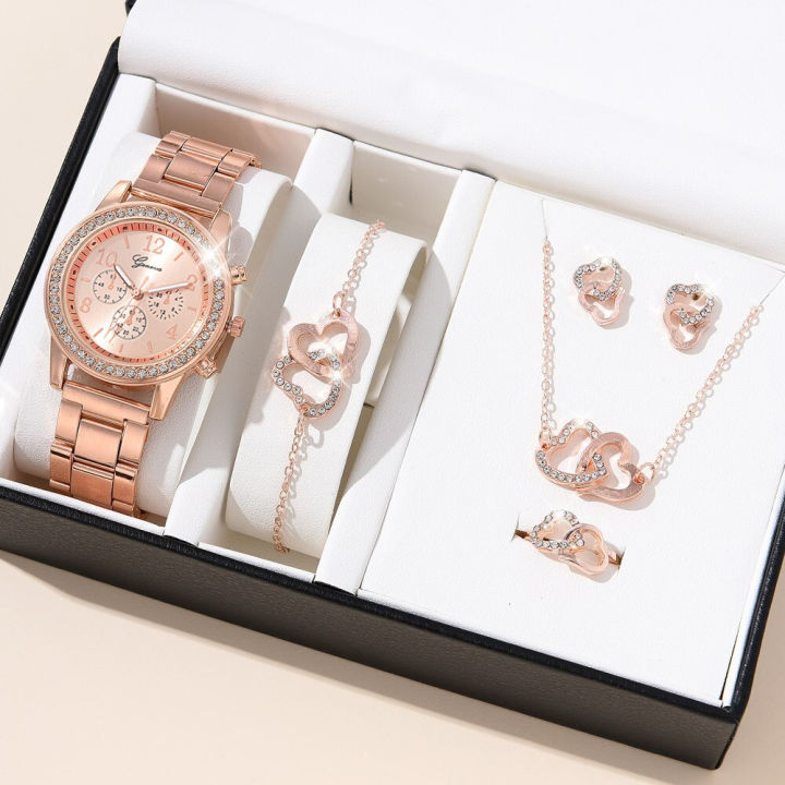 %E3%80%90New%20arrival%E3%80%91%E3%80%90Hot%20selling%20items%20%E3%80%91Fopul%20mall%20fashion%20business%20Love%20necklace%20bracelet%20and%20quartz%20watch%206PCs%20set%20luxury%20women%20rose%20gold%20watches%20for%20women%20ladies%20-%20Image%203
