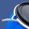 Empty HDPE plastic Blue Drum 30 Litres. 