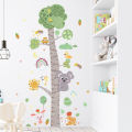 Cartoon Animal Trees Height Measure Wall Stickers for Kids Rooms Baby Room Decoration Meter Child Growth Chart Wallpaper Nursery Children's Room Bedroom Porch Kindergarten Classroom Decoration Wall Sticker Mural Wall Decal. 