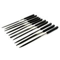 wood working tools New 10Pcs Titanium Diamond Coating Needle Flat File Set Metal Working Craft Tool Titanium Coated Diamond Assorted Files ToolsTool Sets. 