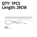 T5 LED Tube 30CM 220V 110V LED Lamp Bulb 6W LED Fluorescent Tube For Indoor Kitchen lighting 2835 SMD LED Light tubo. 