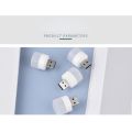 USB LED Eye Protection Lamp Small Table Lamp Computer Charging Head Small Lamp Small Night Light Small Round Lamp. 