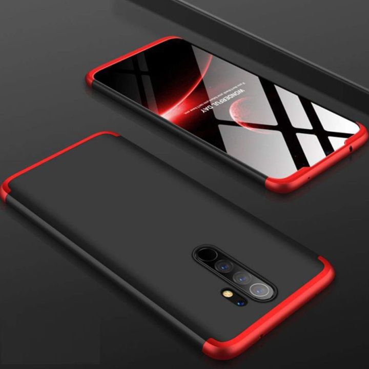 OriginaI%20GKK%20360%20Protection%20Case%20Dual%20Tone%20Front%20and%20Back%20Case%20Full%20Body%20Cover%20Xiaomi%20Redmi%20Note%208%20Pro%20-%20Image%203