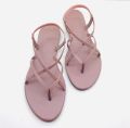 Freedom Feet High-quality Flat Ladies Saman Pink Cross Sandals Gladiator Flat Shoes flat Slipper. 