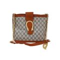 GD Supreme  Medium Brown Bucket  Hand Bag For Women New Trend Hand Bag With Brown Trim Women's Office Bag. 