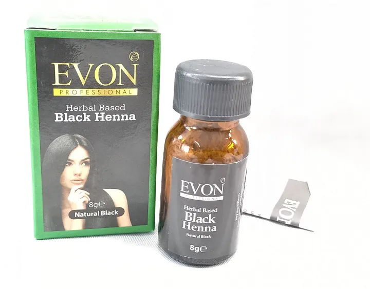 Evon%20Permanent%20Hair%20Color%20Ready%20to%20Use%20Herbal%20Based%20Hair%20Dye%20Hair%20Gray%20coverage%20for%20Men%20&%20Woman%20Black%20Henna%208g%20-%20Image%204