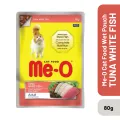Me-O Tuna With White Fish Adult 80g. 