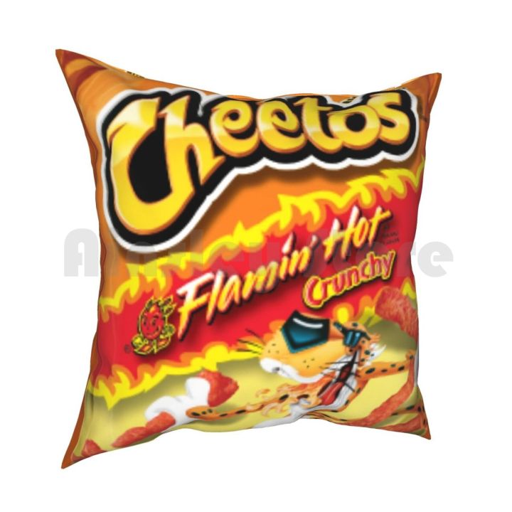 Hot%20Cheetos%20Pillow%20Case%20Printed%20Home%20Soft%20Throw%20Pillow%20Flaming%20Hot%20Cheetos%20-%20Image%202