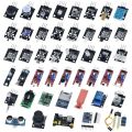 For Arduino 45 Kinds of Sensors Digital Temperature Humidity RGB LED Soil Buzzer Sound Ultrasonic Sensor Module UNO R3 MEGA2560. 