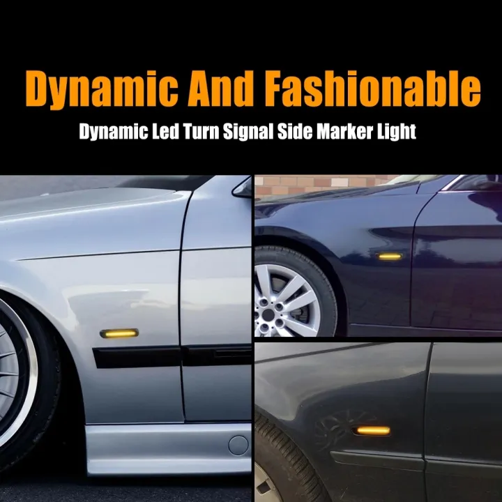 OUMERY%20Car%20Smoked%20LED%20Dynamic%20Side%20Marker%20Light%20Turn%20Signal%20Blinker%20for%203%20Series%20E46%20Coupe1997-2001%20-%20Image%207