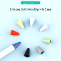 Replacement Tips Cover for Apple Pencil 1/2 Soft Silicone Material Stylus/Touch-Pen Nib Protector. 