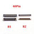 1-2pcs 30 40 50 Pin Lcd Display Screen Fpc Connector On Motherboard For Tecno Itel Oraimo Usb Charger Charging Port. 
