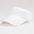 ZEBF-Fashion Adult Cycling Cap Summer Hats Women Outdoor Tennis Baseball Sport Adjustable Sun Visors Golf Empty Top Caps. 