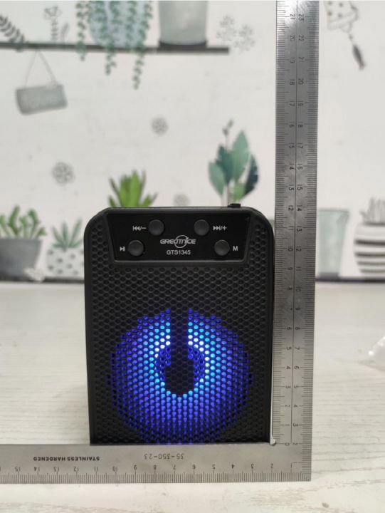 Bluetooth%20Rechargeable%20Speaker%20With%20FM%20Radio,%20TF%20Memory%20Card%20Reader%20and%20USB%20Pen%20Drive%20and%20AUX%201200mAh%20-%20Image%203