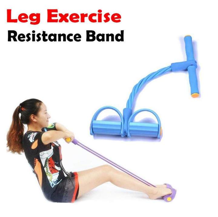 SellinCost%202%20Tube%20Premium%20Korean%20High%20Grade%20Sit%20Up%20Band%202%20Tubes%20Leg%20Slimming%20Exercise%20Resistance%20Bands%20String%20Resistance%20Elastic%20Sit%20Up%20Pulling%20Rope%20Foot%20Pedal%20Training%20Set%20Gym%20Stretch%20Workout%20Korean%20Grade%20GP-02%20-%20Image%202