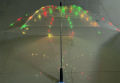 Quality Rainbow Multi Color LED Luminous Transparent Umbrella. 