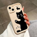UCUC for Samsung A12 A12 5G M12 Back Cover Three Cats Ladder Camera Soft Rubber Phone Case. 