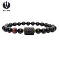 Prism Stress Relief Bracelet Handmade Zodiac Constellation Bracelet for Good Luck Friendship Perfect Holiday Gift for Uni Natural Agate Beads with Elastic Strap Adult Bracelet. 