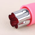3Pcs/Set Star Heart Flower Shape Vegetables Cutter Plastic Handle Portable Stainless Steel Fruit Cutting Kitchen Gadgets Luolong. 