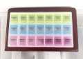 Medicine Storage Box 7 Day Weekly Organizer Medicine Pill Box. 