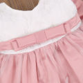 0-2Y Baby Girl Christmas Xmas Dress Princess Girls Cute Bowknot Party Gown Dresses The cotton content is greater than 50%. 