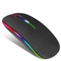 Wireless Mouse RGB Rechargeable Bluetooth Mice Wireless Computer Mause LED Backlit Ergonomic Gaming Mouse for Laptop PC. 