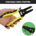 High Quality Professional Wire Stripper, Multipurpose wire crimping pliers, crimping cutter, hand tool for electricity. 