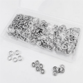 150 Sets Snap Button 9.5Mm Open Snap Button Snap Fasteners Kit Metal for Sewing and Crafting,. 
