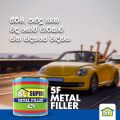 SF-SUPIRI Lightweight Metal Filler & HARDENER. 
