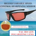 ZEBF-VIVIBEE Fishing Sunglasses Red Polarized Men TAC Homomorphic Angling Goggles Women Sports Outdoor Shades. 