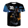 2022 New Grand Theft Auto Game GTA 5 Boys Summer T Shirts Cool GTA5 TShirt Colorful 3D Print T-shirt Tee Shirt Funny Tops. 