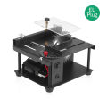 Multi-Functional Table Saw Mini Desktop Saw Cutter Electric Cutting Machine with Saw Blade Adjustable-Speed 35MM Cutting Depth for Wood Plastic Acrylic Cutting. 