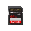 SanDisk 64GB Extreme PRO SD Card (200Mb/s). 