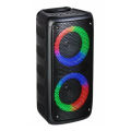 KTS-1600 Portable Wireless Bluetooth Speaker with Led Light RGB Support Mic, FM, AUX, USB, SD Card Karaoke Speaker Buffel Subwoofer Music Player Party Box KTS Speaker KTS 1600 Partybox. 