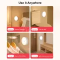Auoyo LED Night Light Motion-Sensing Lamp Portable Night Lamp. 