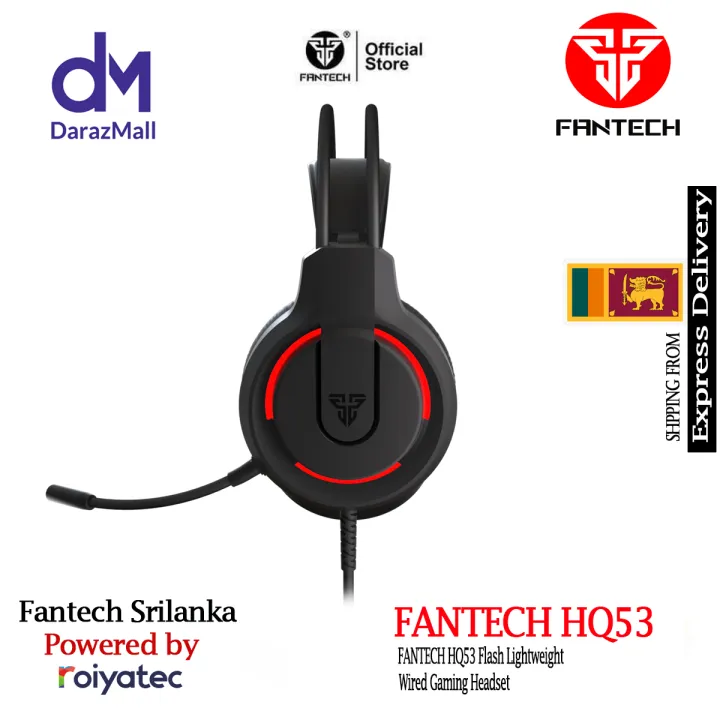 FANTECH HQ53 Flash Lightweight Wired Gaming Headset