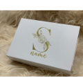 Custom Initial Cardboard Boxes For Wedding Birdesmaid Box Birthday Party Personization Empty Boxes. 