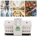4P Dual Power Automatic Transfer Switch 63A Circuit Breaker Changeover Switch. 