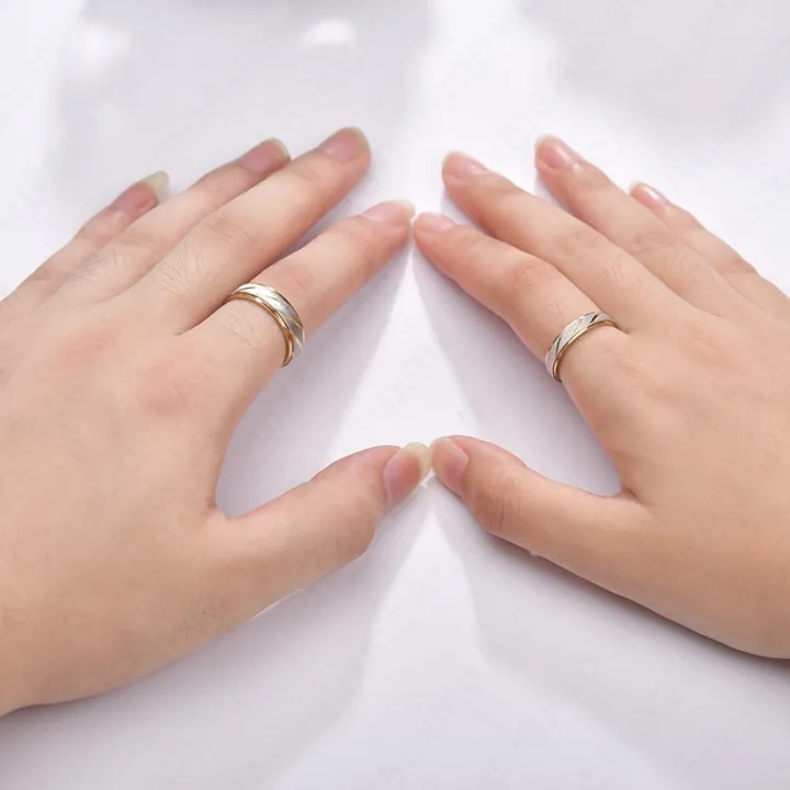 Auxauxme%20Titanium%20Steel%20Engrave%20name%20Lovers%20Couple%20Rings%20Gold%20Wave%20Pattern%20Wedding%20Promise%20Ring%20for%20Women%20Men%20Engagement%20Jewellery%20-%20Image%204