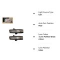 ,Side Mirror Turn Signal Indicator LED Lights with Scotch Lock for Suzuki Swift Type-3, 2012-2017/Swift Dzire 2015-2017/VITARA BREZZA 1st Gen N 2nd Gen/ERTIGA 1ST GEN Part-1722 (2) NUZ. 