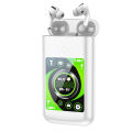 Large Screen Touch Earphone Large Battery Multiple Function In Ear Style Headphone Flashlight 8000mAH Power Bank Music Game. 