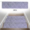 5 Pieces Stair Protector Tape Slip Resistant Indoor Runner for Wooden Steps. 