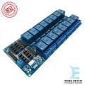 16 Channel Relay Module With Optocoupler Protection LM2596 Power Control Board 5V Relay Module. 