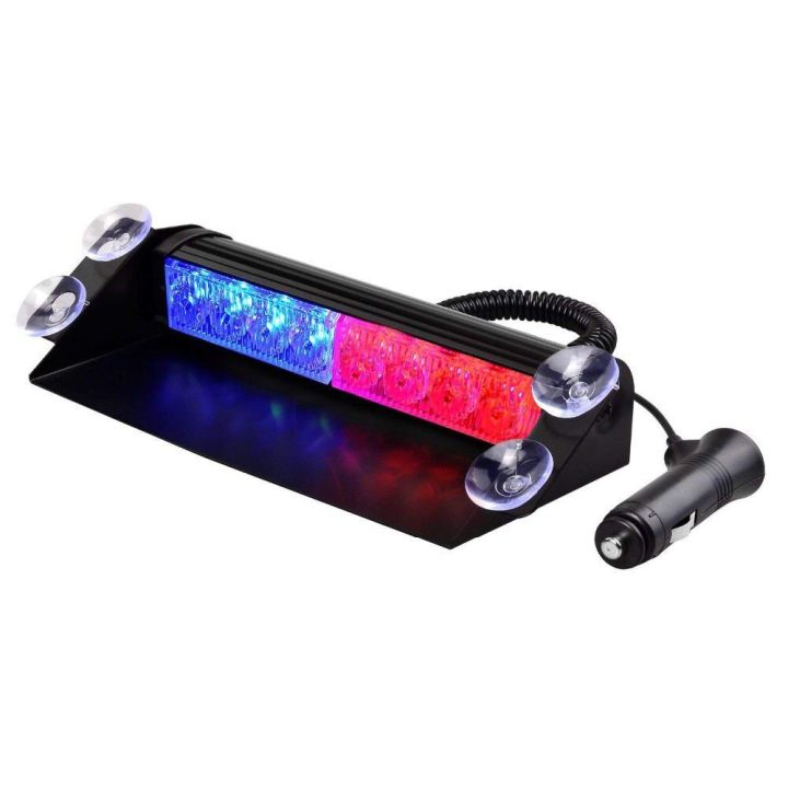 Car Strobe Metal Cover VIP Emergency Warning Flash Light 12V | Daraz.lk