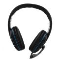 3.5mm Wired Gaming Headphones Over Ear Game Headset Noise Canceling Earphone with Microphone Volume Control. 
